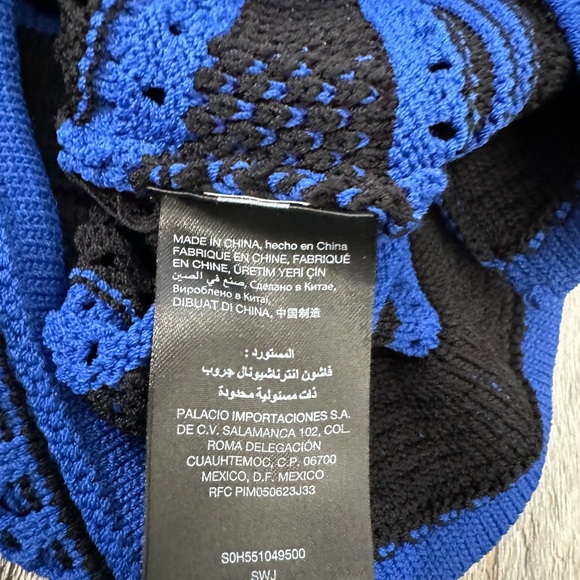 BEBE Knit Sweater Dress Bodycon with Back & Midriff Cutouts Halter - S/P (XSP) - Picture 5 of 9